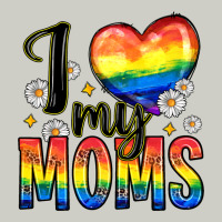 I Love My Moms Heavyweight Hoodie | Teevron