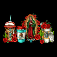 Lady Of Guadalupe Coffee Urban Hoodie | Teevron