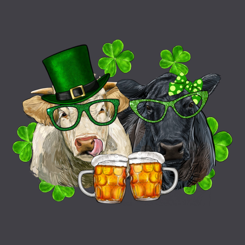 St. Patrick's Day Charolais And Black Angus Cows Heavyweight Hoodie by RanaPortraitStore | Teevron