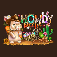 Easter Howdy Peeps Bunny Heavy Core Tee | Teevron