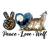 Peace Love Wolf | Teevron