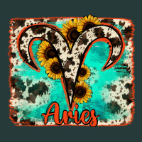 Aries Turquoise Cowhide Premium Sweatshirt | Teevron
