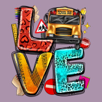 Love School Bus Heavyweight Hoodie | Teevron