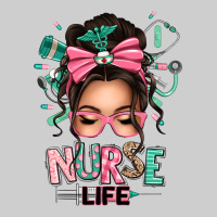 Afro Messy Bun Nurse Life Premium Sweatshirt | Teevron