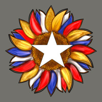 American Flag And Sunflower With Star Premium Hoodie | Teevron