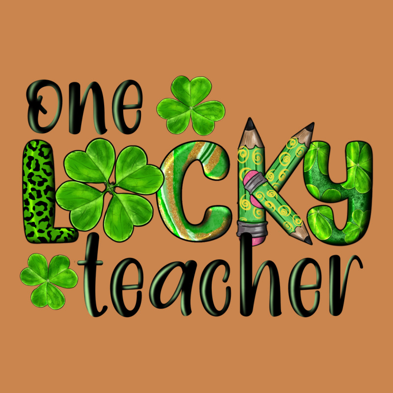 St. Patrick's Day One Lucky Teacher Heavyweight Hoodie by RanaPortraitStore | Teevron