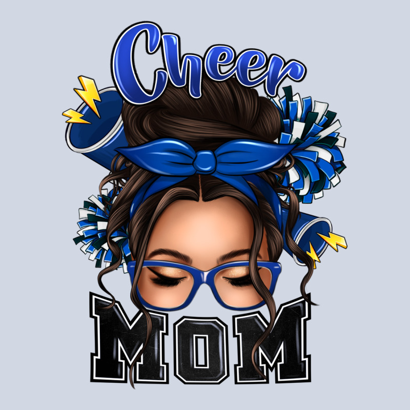 Cheer Mom Messy Bun Premium Sweatshirt by texasbilliewilder | Teevron