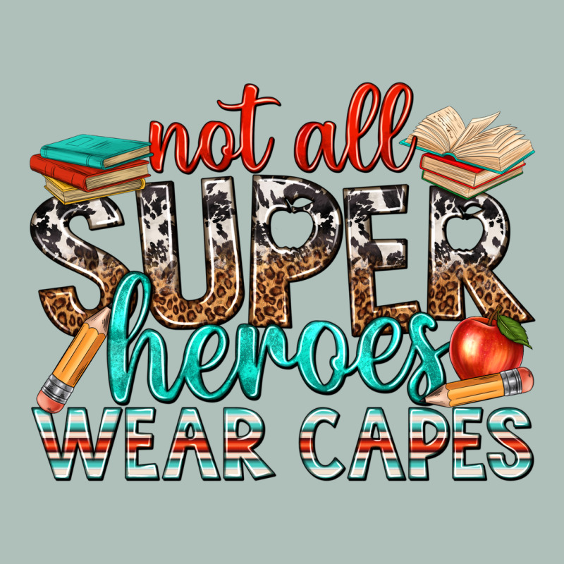 Not All Superheroes Wear Capes With Books Heavyweight Hoodie by texasbilliewilder | Teevron