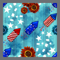 Patriotic Fireworks And Sunflower Premium Hoodie | Teevron