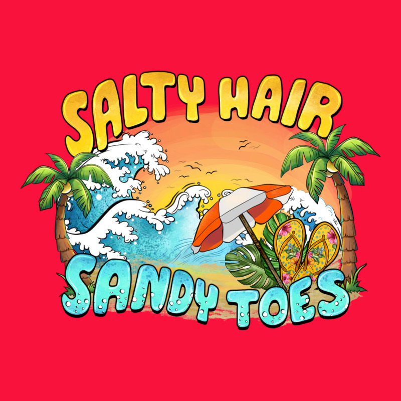 Salty Hair Sandy Toes Summer Classic Tee by BarkalooDesign | Teevron