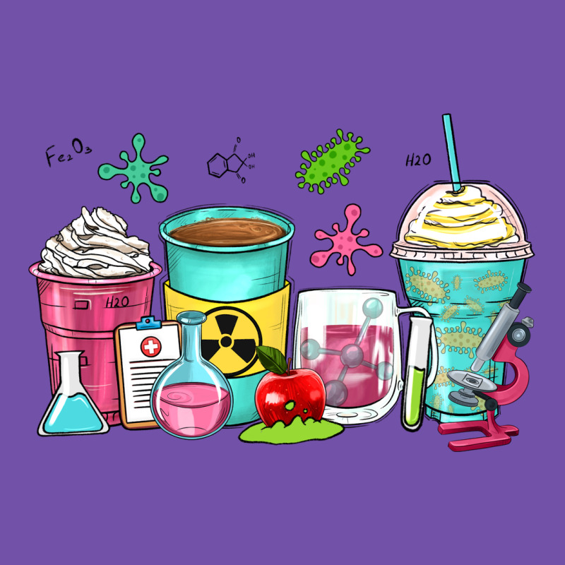 Science Teacher Coffee Cups Premium Sweatshirt by Zillion Design Studio | Teevron