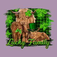 St Patrick's Day Lucky Cow Family Heavyweight Hoodie | Teevron