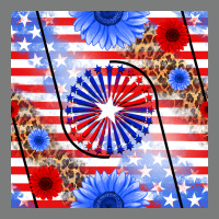 Patriotic Usa Flag And Sunflower Premium Hoodie | Teevron