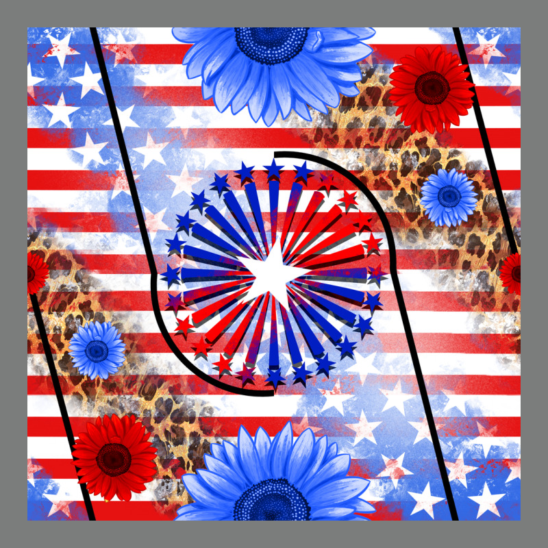 Patriotic Usa Flag And Sunflower Premium Hoodie by BundleAndBundleShop | Teevron