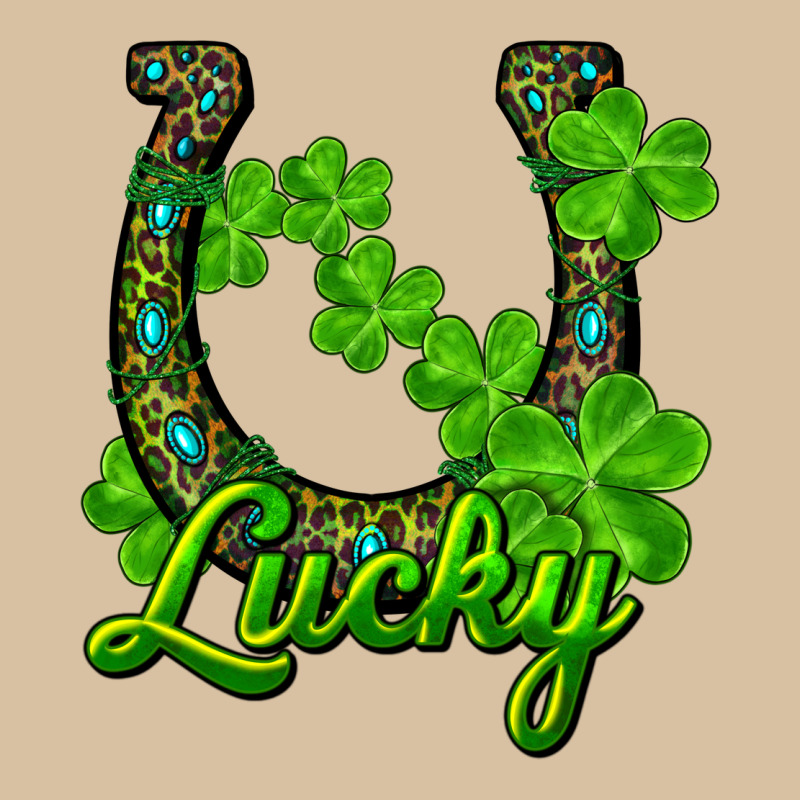 Lucky Shamrock Horseshoe Heavyweight Hoodie by RanaPortraitStore | Teevron
