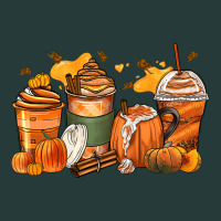 Pumpkin Spice Latte Coffee Cups Premium Sweatshirt | Teevron