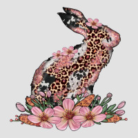 Bunny With Blossom Flower Premium Hoodie | Teevron