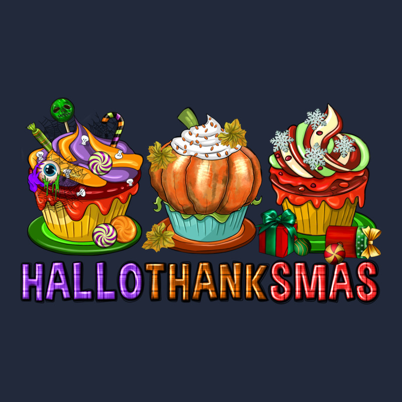 Hallothanksmas Cupcakes Premium Sweatshirt by texasbilliewilder | Teevron