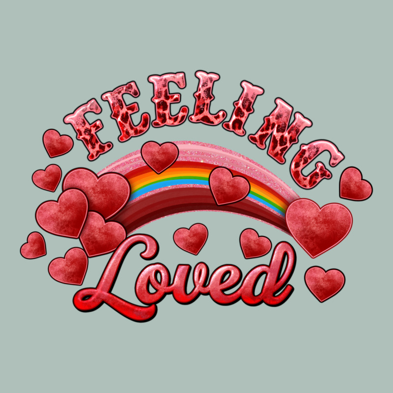Feeling Loved Valentine's Day Heavyweight Hoodie by RanaPortraitStore | Teevron