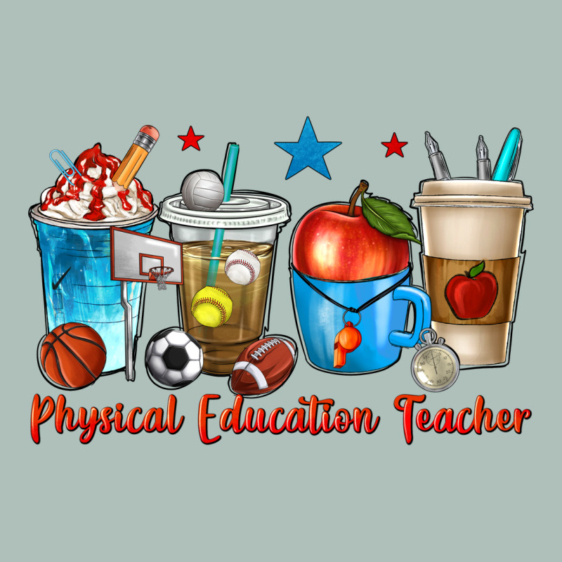 Physical Education Teacher Coffee Cups Heavyweight Hoodie by texasbilliewilder | Teevron