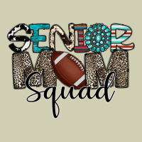 Senior Mom Squad Football Design Heavy Core Tee | Teevron