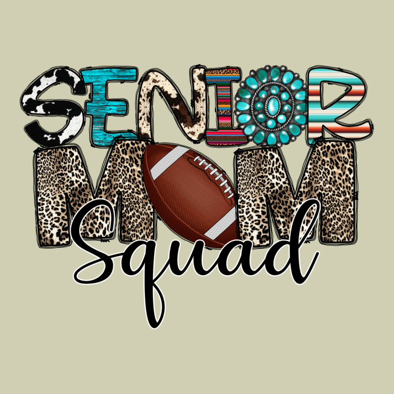 Senior Mom Squad Football Design Heavy Core Tee by CowhideDigitalArt | Teevron