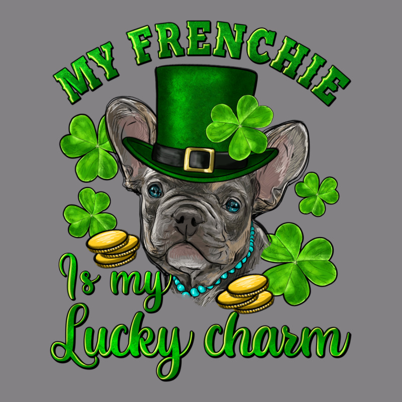 St.patrick's Day My French Bulldog Is My Lucky Charm Heavyweight Hoodie by RanaPortraitStore | Teevron