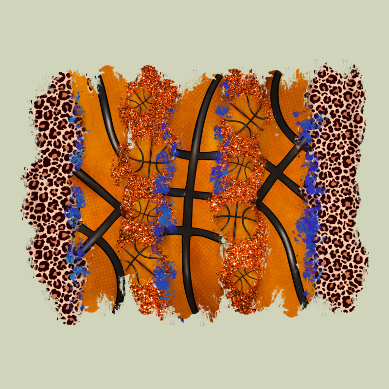 Basketball Brushstroke Heavyweight Hoodie by Zillion Design Studio | Teevron