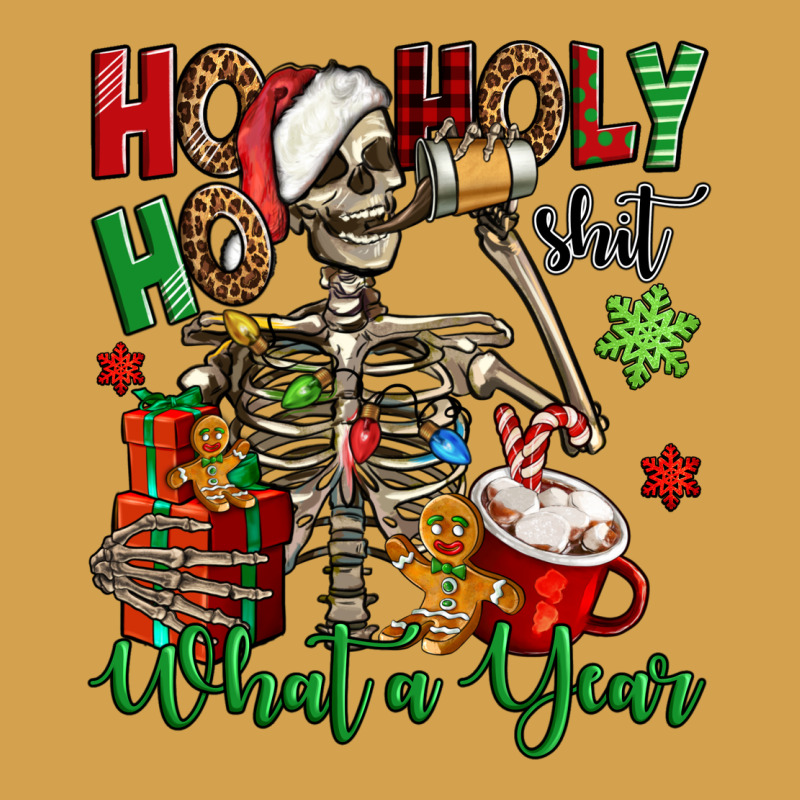 Ho Ho Holy Shit What A Year Christmas Skeleton Urban Hoodie by Jasminsmagicworld | Teevron