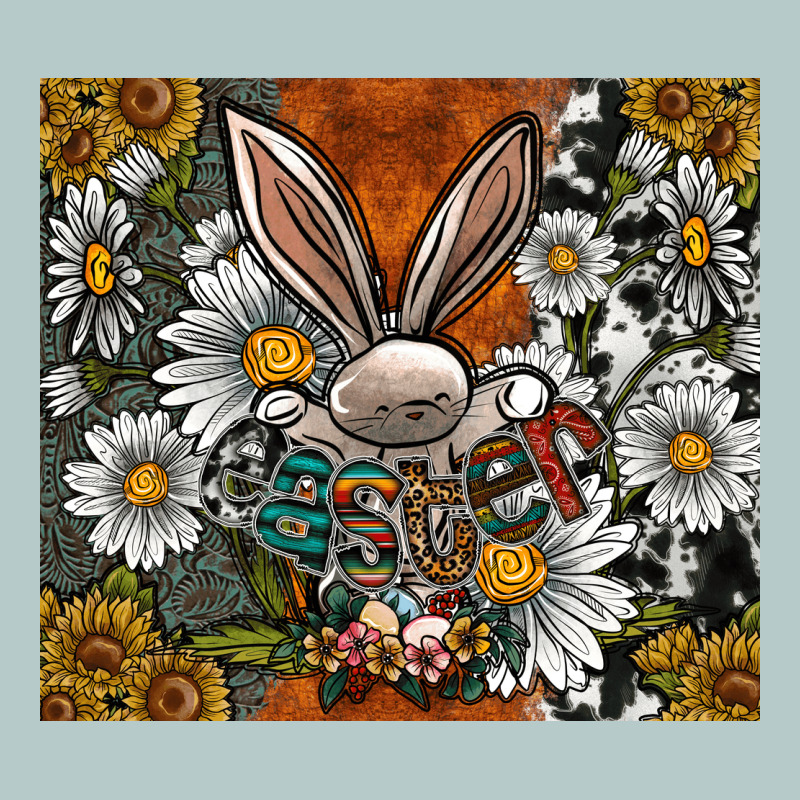 Bunny Easter Heavy Core Tee by CowhideDigitalArt | Teevron