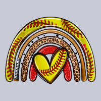 Softball Rainbow Heavyweight Hoodie | Teevron