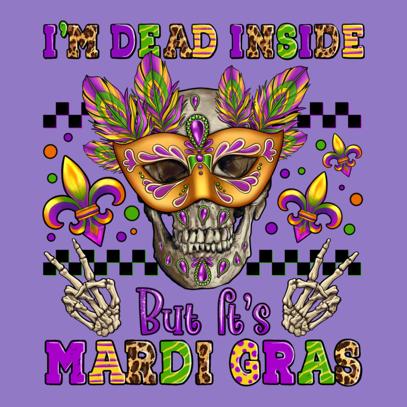 I'm Dead Inside But It's Mardi Gras Urban Hoodie by Jasminsmagicworld | Teevron