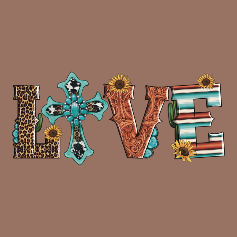 Western Love With Cross Premium Hoodie by Artiststas | Teevron