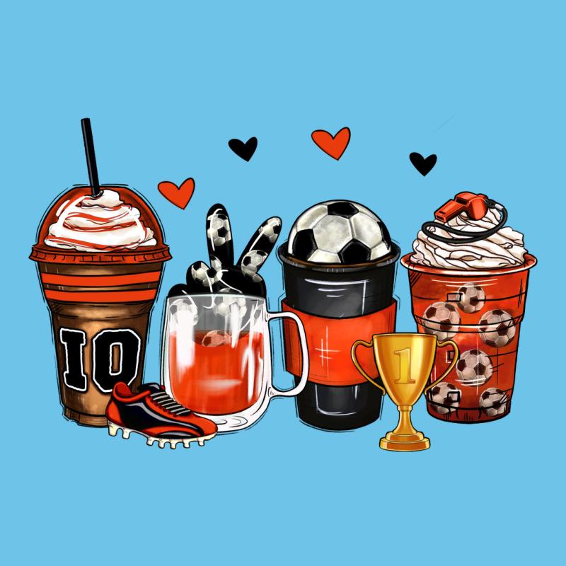 Soccer Coffee Cups Premium Sweatshirt by Zillion Design Studio | Teevron