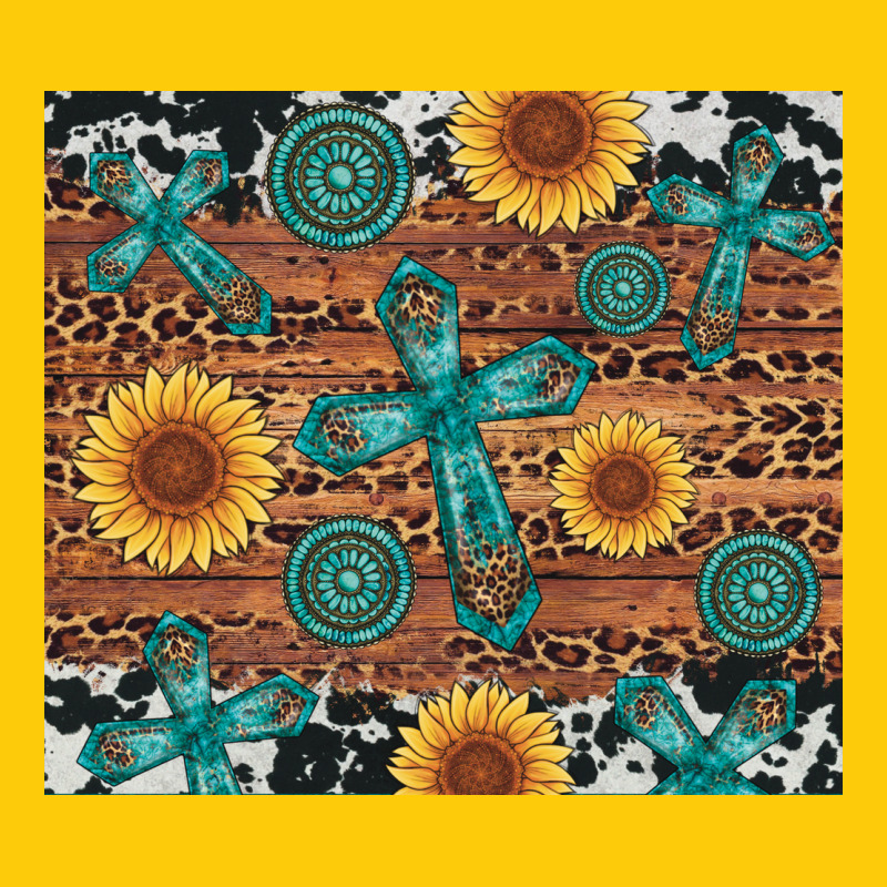Cross Gemstone And Sunflower Premium Hoodie by Artiststas | Teevron