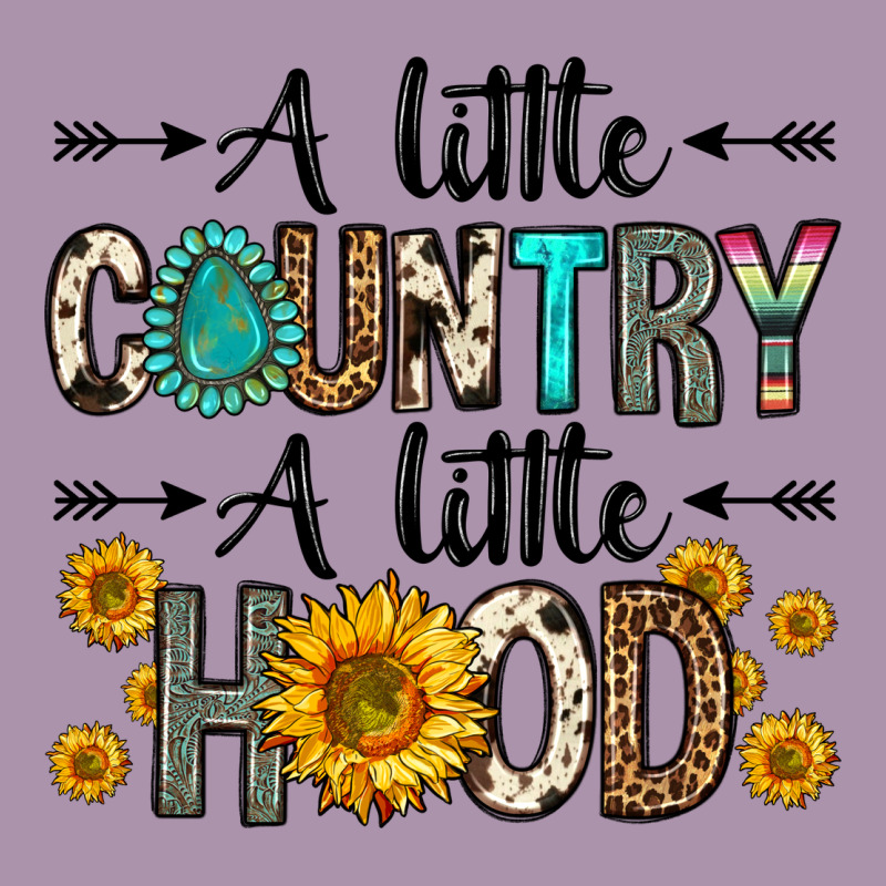 A Little Country A Little Hood Heavyweight Hoodie by Zillion Design Studio | Teevron