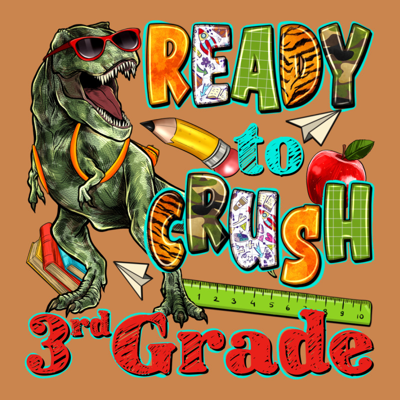 Ready To Crush Third Grade Heavyweight Hoodie by texasbilliewilder | Teevron