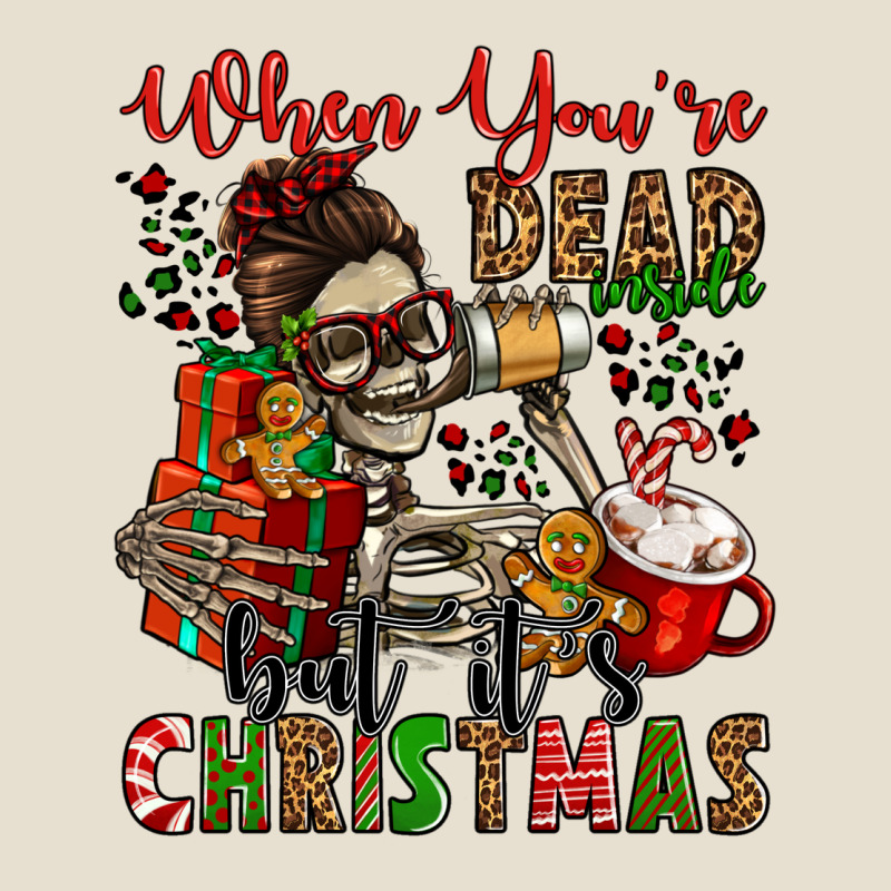 When You're Dead Inside But It's Christmas Urban Hoodie by Jasminsmagicworld | Teevron