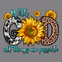 With God All Things Are Possible Sunflower Heavyweight Hoodie | Teevron