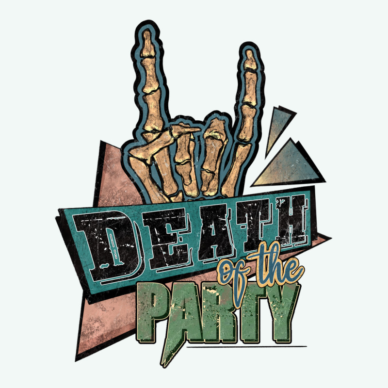 Death Of The Party White Premium Hoodie by JahusDesignShop | Teevron