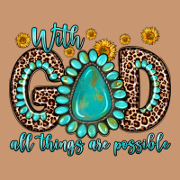With God All Things Are Possible Gemstone Heavyweight Hoodie | Teevron