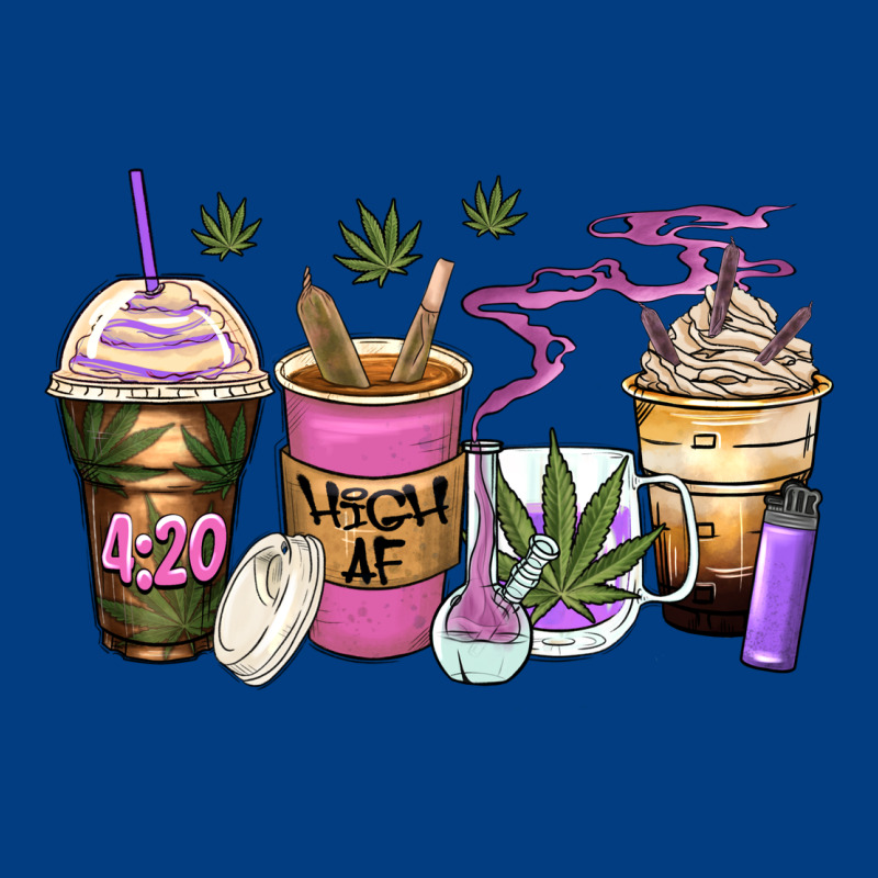 Weed Coffee Cups Premium Sweatshirt by Zillion Design Studio | Teevron