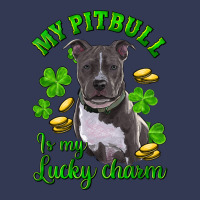 St Patricks Day My Pitbuli My Lucky Charm Heavyweight Hoodie | Teevron