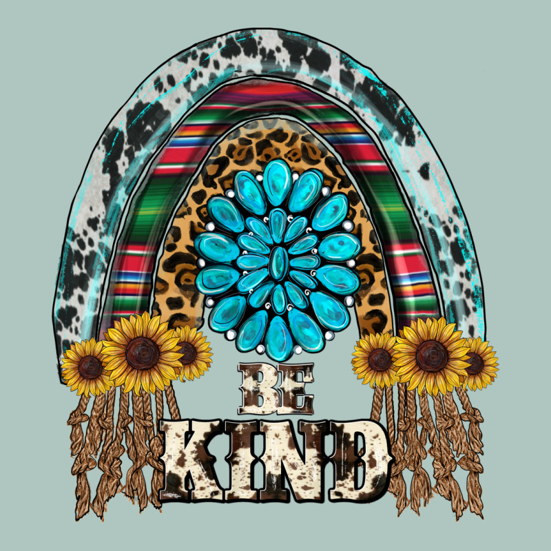 Western Rainbow  Be Kind Premium Sweatshirt by RanaPortraitStore | Teevron