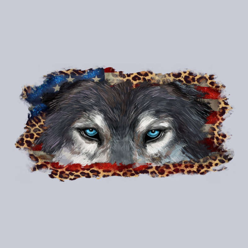 Wolf Eyes American Flag Heavyweight Hoodie by RanaPortraitStore | Teevron