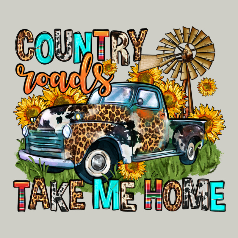 Country Roads Take Me Home Heavyweight Hoodie by Zillion Design Studio | Teevron