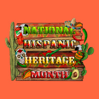 National Hispanic Heritage Month With Background Premium Hoodie | Teevron
