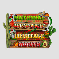 National Hispanic Heritage Month With Background Premium Hoodie | Teevron