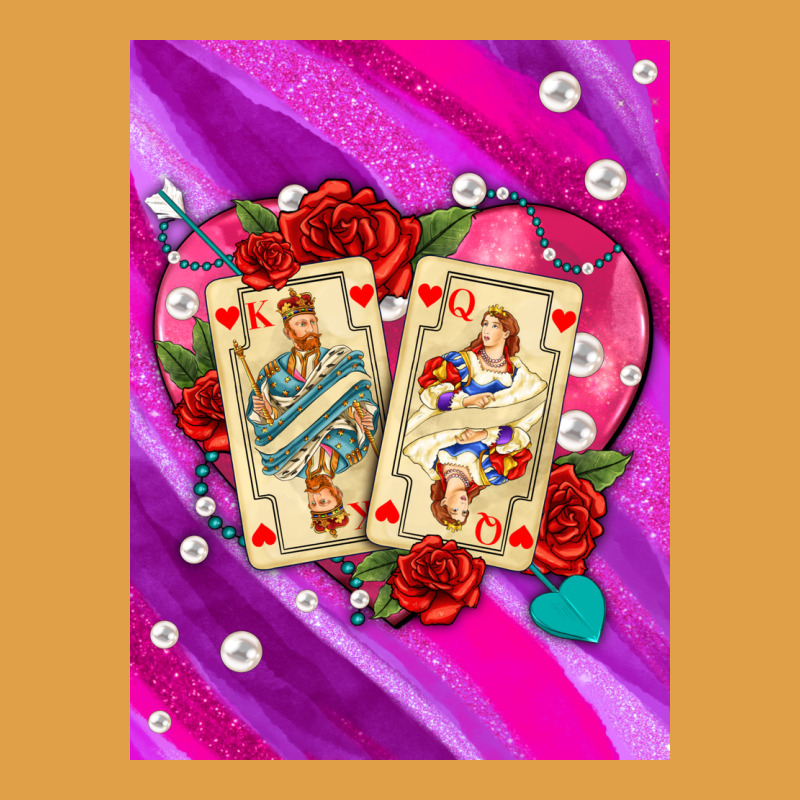 Playing Cards With Pearls And Glitter Air Premium Hoodie by AdoDesignShop | Teevron