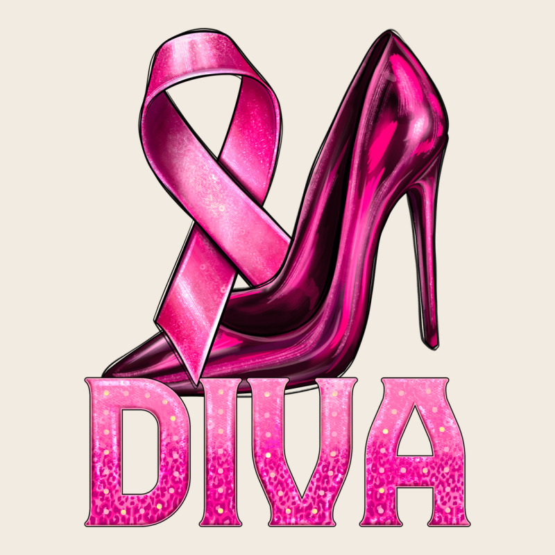 Breast Cancer Diva Ribbon And Heels Premium Sweatshirt by texasbilliewilder | Teevron